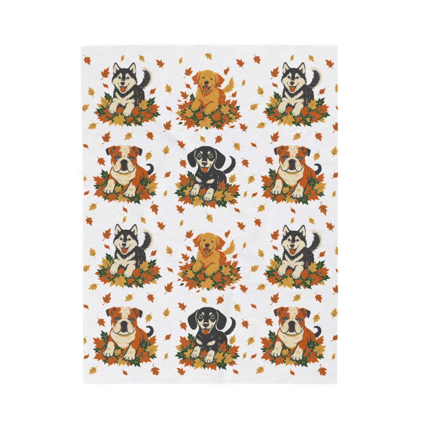 Cozy Pet-Themed Velveteen Plush Blanket for Dog Lovers, Warm Gift for Fall, Perfect for Snuggling or Home Decor, Dog Mom Blanket, [...]